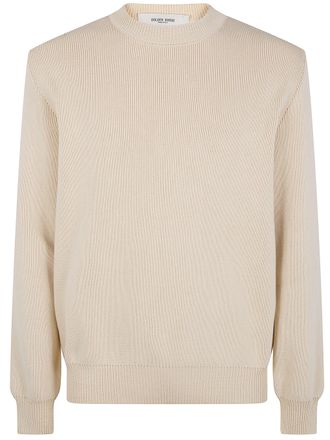 Golden Goose Golden Ms Knit Regular Crew Neck Organic Cotton With L