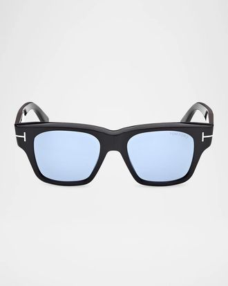 Tom Ford Caine 53MM Square Sunglasses