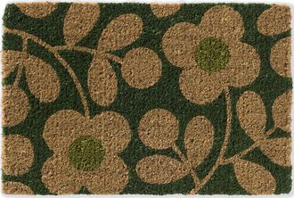 Orla Kiely Designer Fussmatte Steam Sprig Emerald 60 x 40 cm