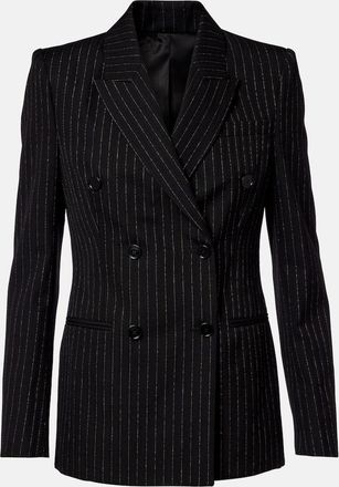 Alexander McQueen Pinstripe double-breasted wool blazer