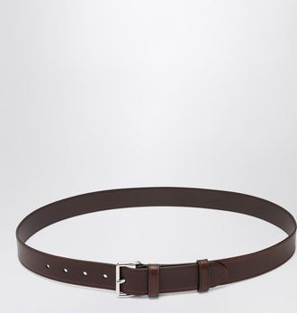 Prada Ebony colour belt in aged leather