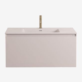 Sklum Conjunto De Mueble De Ba&ntilde;o En Madera Con Lavabo Integrado Macrae Sklum