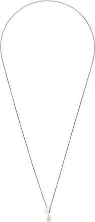 Rosa Maria Sterling zilveren halsketting met diamanten hanger