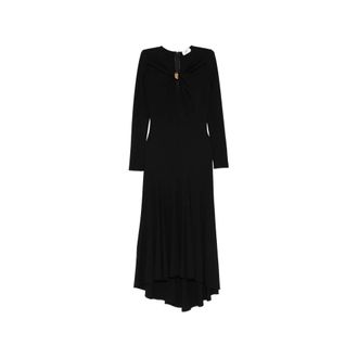 Elisabetta Franchi Long-sleeve Midi Dress