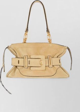 Balmain tote bag adjustable strap buckle detail