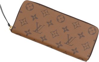 Louis Vuitton Monogram Reverse Black Noir Monogram Reverse Long Wallet (Bi-Fold) (Pre-Owned)