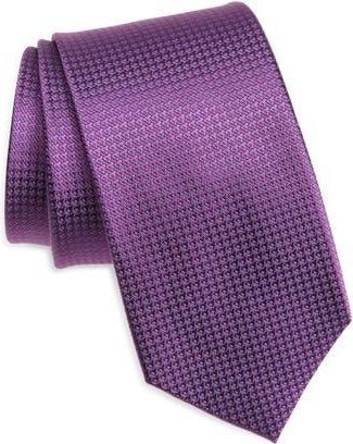 Duchamp Micro Silk Tie in Purple at Nordstrom Rack
