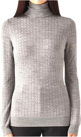 Elisabetta Franchi Dames, Truien, Grijs, Maat: XL