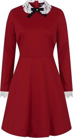 Hell Bunny Ricci Dress Red