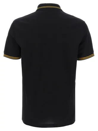 Versace Medusa Logo Polo Shirt - Black