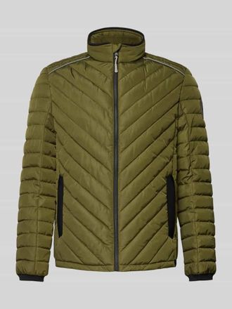 Mc Neal Steppjacke mit Eingrifftaschen in Oliv, Gr&ouml;&szlig;e S