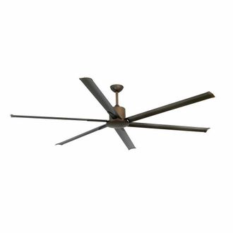 Netlighting Andros Brown 6 Blade Ceiling Fan With DC Motor