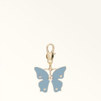 Furla Hashtag Charm Carta Da Zucchero Blue Metal + Enamel Woman