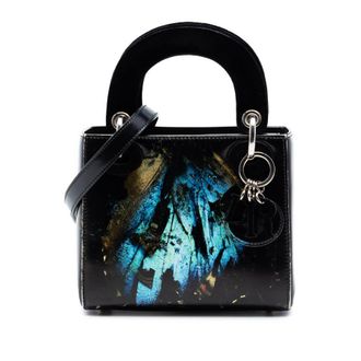 Dior Pre-owned Dior Limited Edition Mat Collishaw Lady Art Mini Calfskin Butterfly Lady Dior Ladies 27M7APPBA2L13TF3
