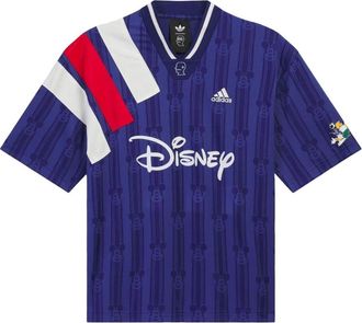 adidas x Brain Dead x Disney Football Jersey Asia Sizing Victory Blue KR5194