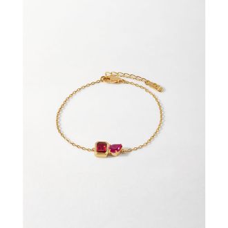 Edge of Ember Toi Et Moi Courage Bracelet in Metallic Gold at Nordstrom