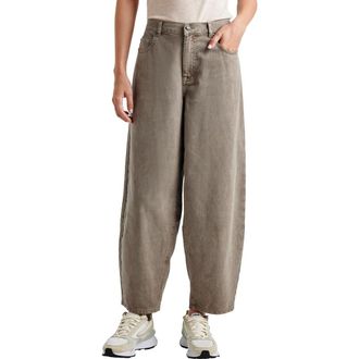 Splendid Carson Barrel Leg Pants in Tawny at Nordstrom, Size Medium