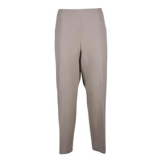 PESERICO Dames, Broeken, Beige, Maat: 2XL Katoen