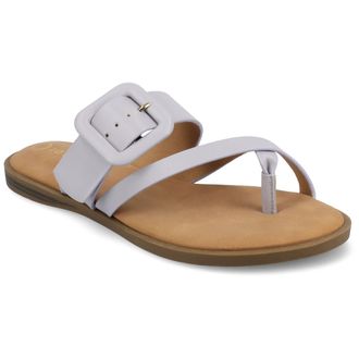Journee Collection Women & apos;s Layra Flat Sandals