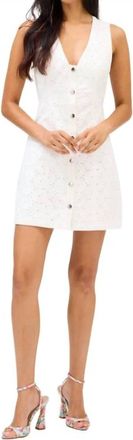 Allison New York Ellie Mini Dress In White