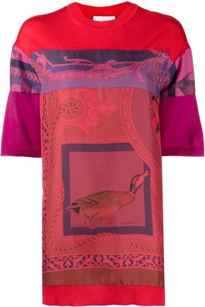 Ferragamo Ferragamo Short Sleeves Round-Neck