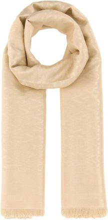 Valentino Garavani Yellow Toute L Solid Scarf