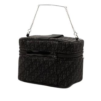 Dior Pre-owned Canvas Vanity Bag - - Pre-owned - Donna - Nero - ONE SIZE