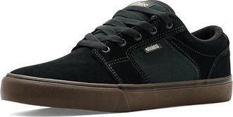 Etnies Barge LS Mens Skate Shoes Black/Brown/Green : 10.5 D - Medium, Canvas/Suede
