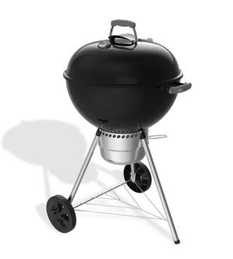 Weber Barbecue A Carbone Weber originale Kettle Premium Nero Con Griglia 57 Cm + Telo Di Copertura