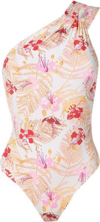 Clube Bossa Maio one-shoulder one-piece - women - Polyamide/Elastane - GG - Neutrals