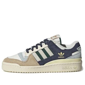 adidas Forum 84 Low Beige Navy Green GW4332
