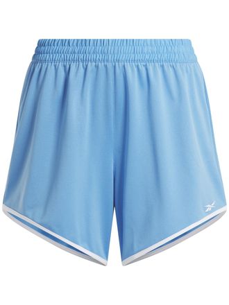 Reebok Shorts REEBOK ID TRAIN KNIT SHORT, Damen, Gr. XL, N-Gr, blau (recovery blu), Obermaterial: 100% Polyester, Hosen Shorts, sportlicher Stil, f&uuml;r vielsei