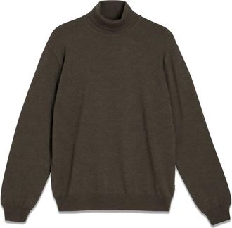 Sand Copenhagen Sand - Coltrui - Heren - Truien - Bruin - Maat: 2XL Wol