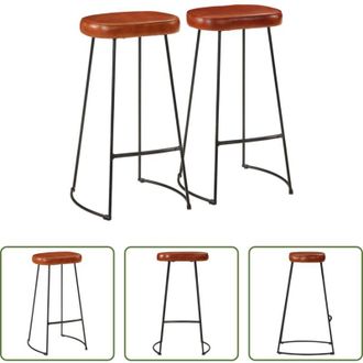 vidaXL vidaXL Sgabello da cucina - Sgabelli da Bar Gavin 2 pz 44x37,5x78 cm