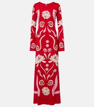 Cala de la Cruz Amay printed maxi dress