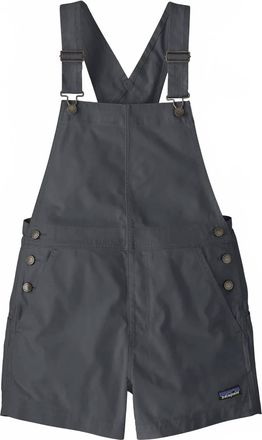 Patagonia Womens Stand Up Overalls In Smolder Blue