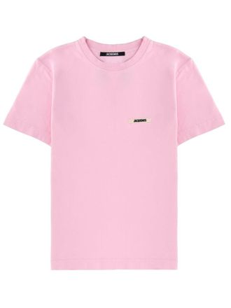 Jacquemus Grosgrain Short Sleeve T Shirt