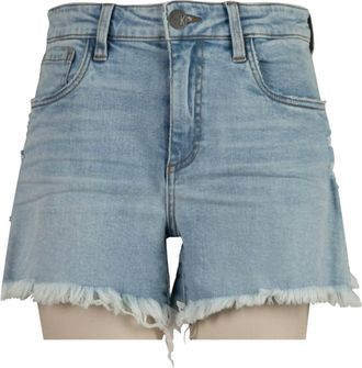 Kut from the Kloth Womens Jane High Rise Cutoff Short In Light Wash