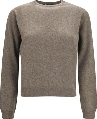 Loro Piana Baby Cashmere Crewneck Sweater - Brown