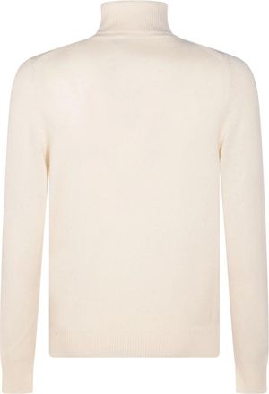Malo Turtleneck Ribbed-hem Sweater