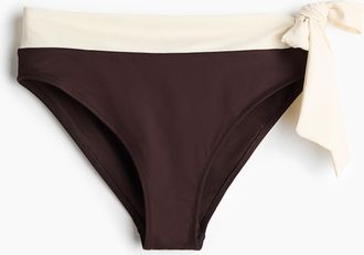 H&M Cheeky Bikinihose - Brown