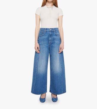 Mother Pipe Dream Zip Ankle Jean In Get Two Birds Stoned