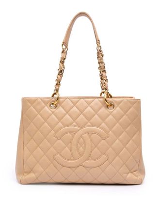 Chanel 2009-2010 Caviar Grand Shopping tote bag - Brown