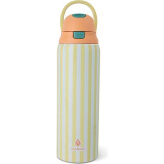 Manna 32-Ounce Hydra Bottle in Yellow Stripe at Nordstrom Rack