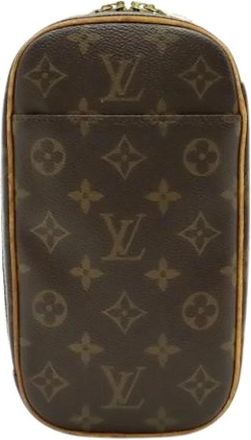 Louis Vuitton Pre-owned Pochette Schoudertas - Dames - Vintage Schoudertas - Bruin - ONE Size - Vintage