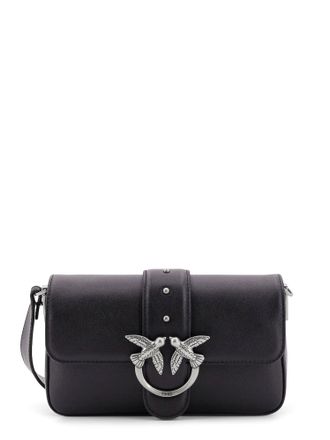 Pinko Love One Mini Leather Shoulder Bag-Donna