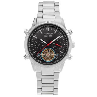 Heritor Wilhelm Black Dial Mens Watch HERHS2102