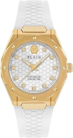 Philipp Plein Plein Deluxe Lady - Dames - Accessoires - Wit - Maat: ONE Size Leer