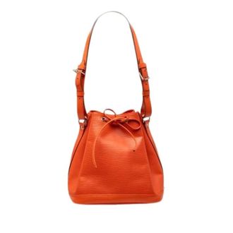 Louis Vuitton Pre-owned Bucket Bags, female, Orange, Size: ONE SIZE Pre-owned Petit Noe