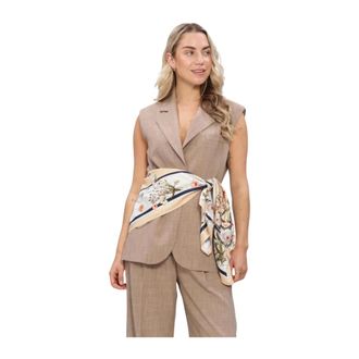 Liu Jo Dames, Jassen, Veelkleurig, Maat: XS Leer